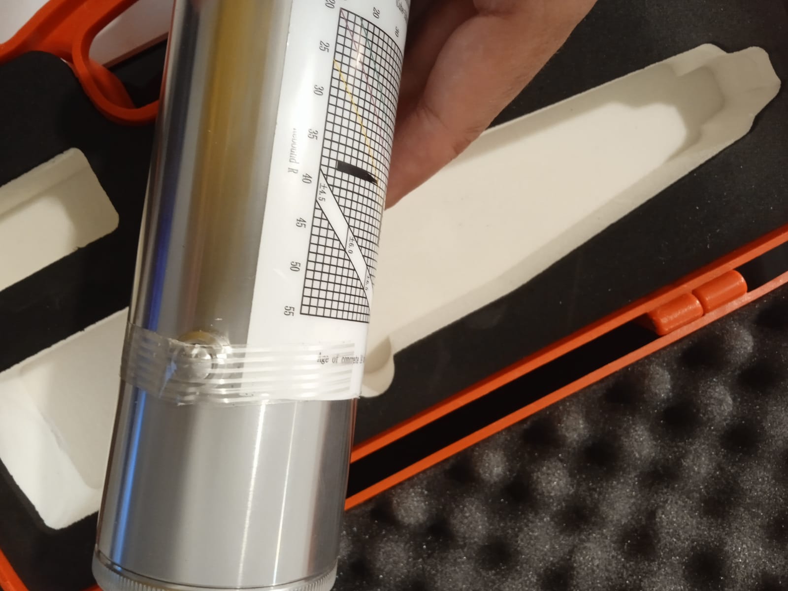 Testeur de béton scléromètre et marteau de Schmidt ZC3-A-PS PROTECT-img3