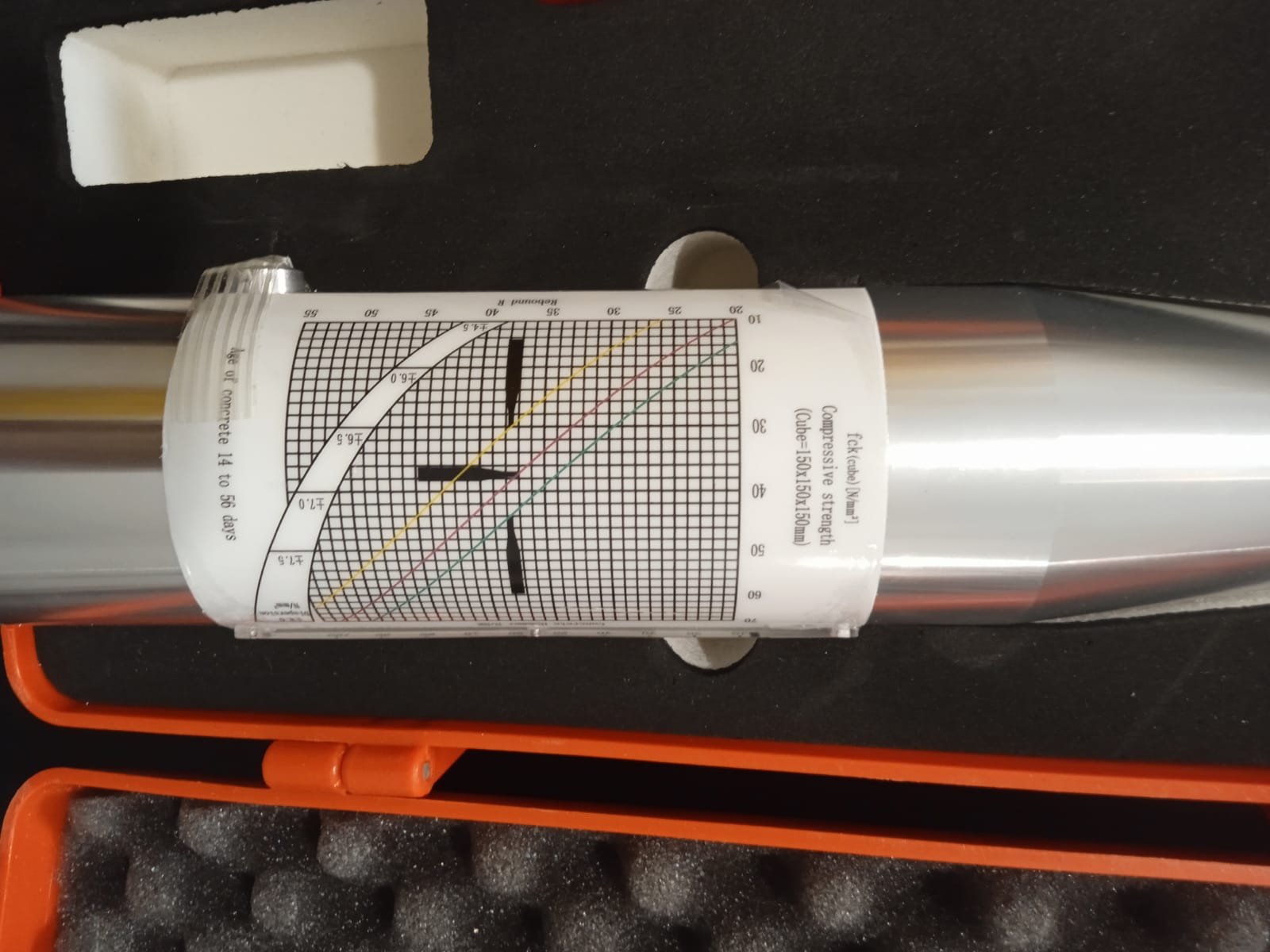 Testeur de béton scléromètre et marteau de Schmidt ZC3-A-PS PROTECT-img4